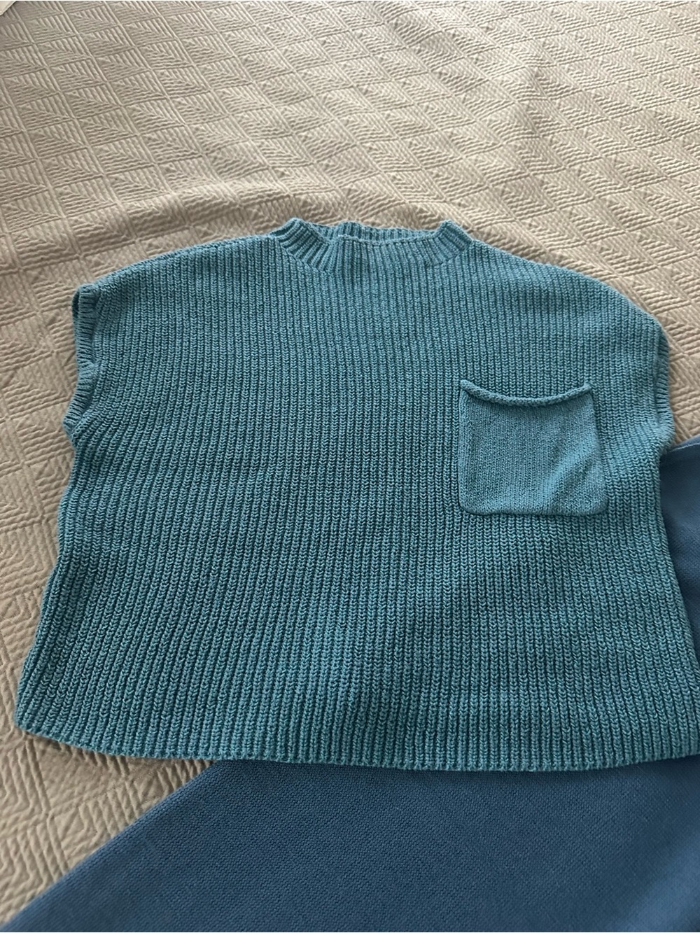 Free People Freya Short-Sleeve Sweater & Pants Set, XS - Picture 2 of 4